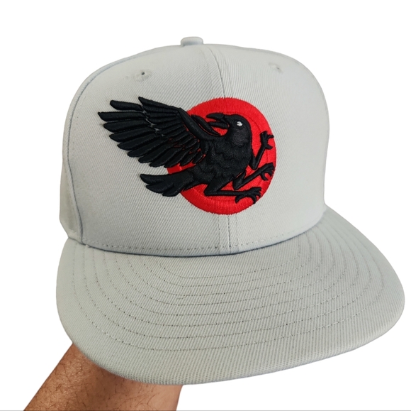 ‼️SOLD‼️ New Era X Clink Room 7 1/2 Yatagarasu by Clinker Austin 59Fifty Rare - Picture 2 of 9